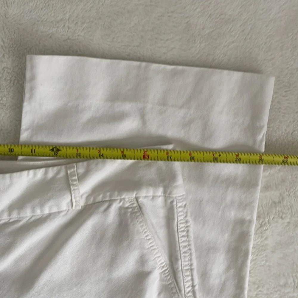 J.Crew 100% Linen Favorite Fit Straight Wide-Leg Womens Size 12